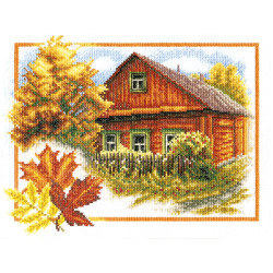 Kreuzstichset PANNA „Herbst im Dorf“ PPS-0314